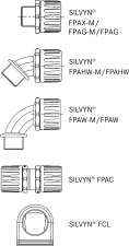 SILVYN FPAS PA6 42 / 35,5x42,5 GY, зображення №