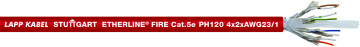 ETHERLINE FIRE Cat.5e PH120 4x2x23/1 AWG, изображение № 2