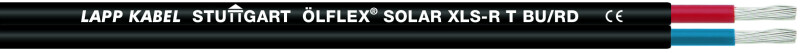 ÖLFLEX SOLAR XLS-R T 2X4 BK/RD, зображення №
