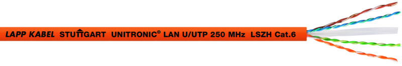 UNITRONIC LAN 250 U/UTP Cat.6 LSZH, зображення №