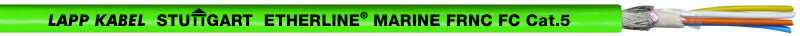 ETHERLINE MARINE FRNC FC CAT.5 2x2xAWG22, зображення № 2