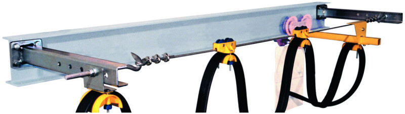 Mounting plate end clamp round steel wir, зображення №