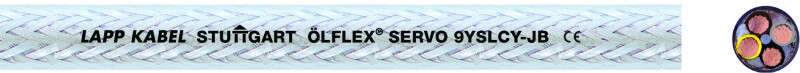 ÖLFLEX SERVO 9YSLCY-JB 3X25 + 3G4 BK, изображение № 3