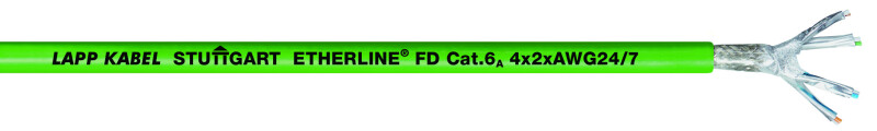 ETHERLINE FD CAT.6A 4X2X24/7AWG, изображение № 2