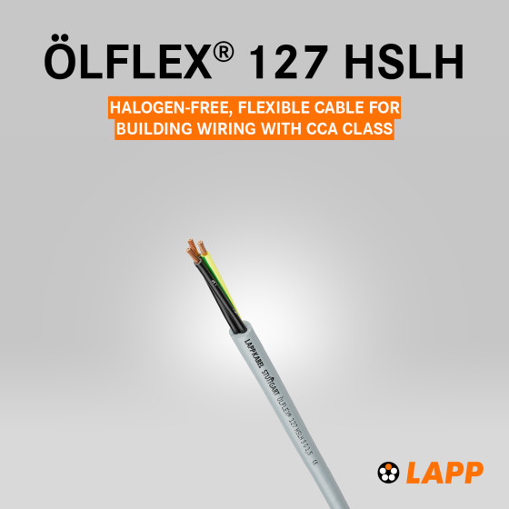Кабель OLFLEX 127 HSLH 3G1,5, изображение №
